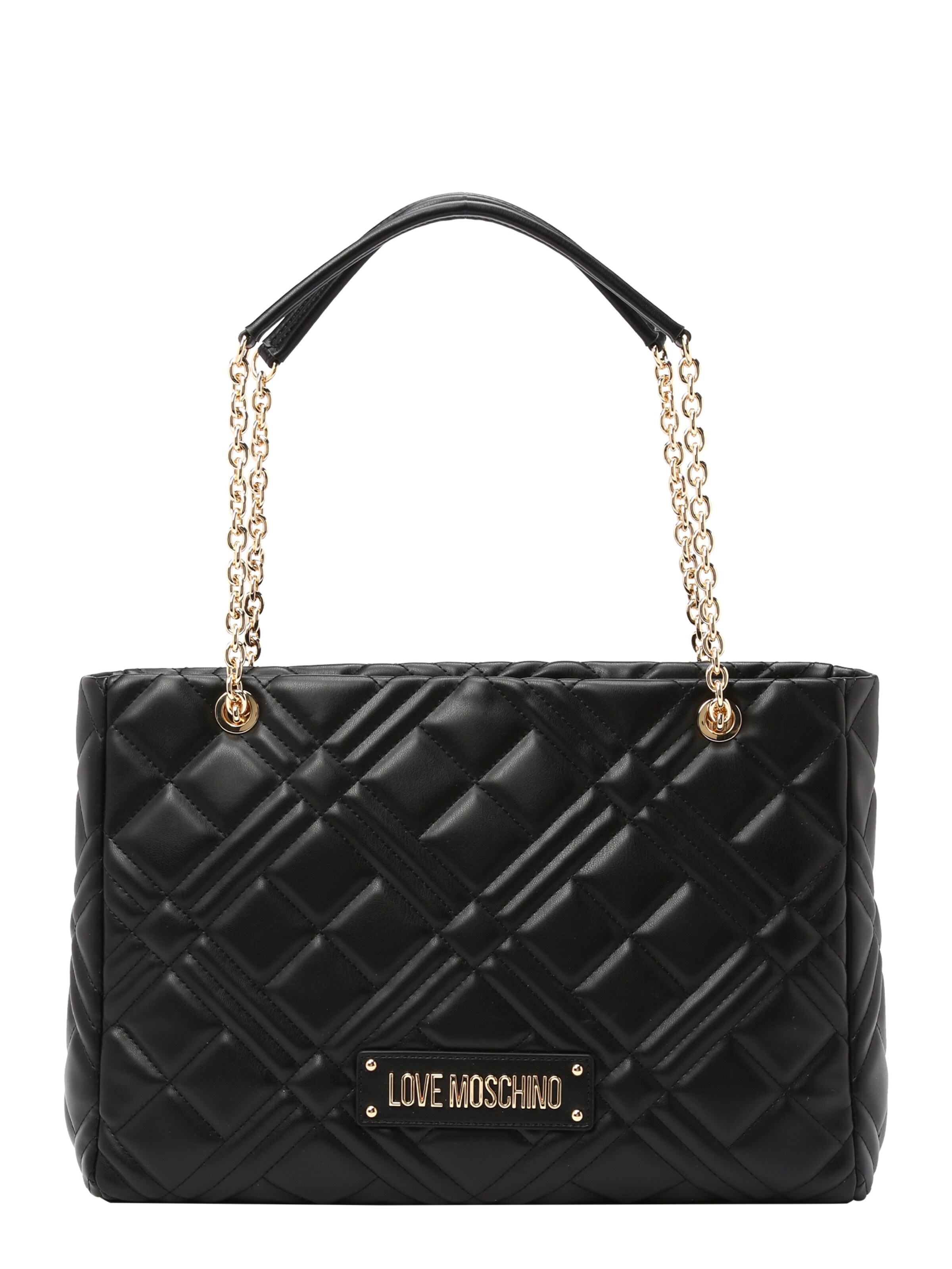 Moschino tasche schwarz gold Clearance